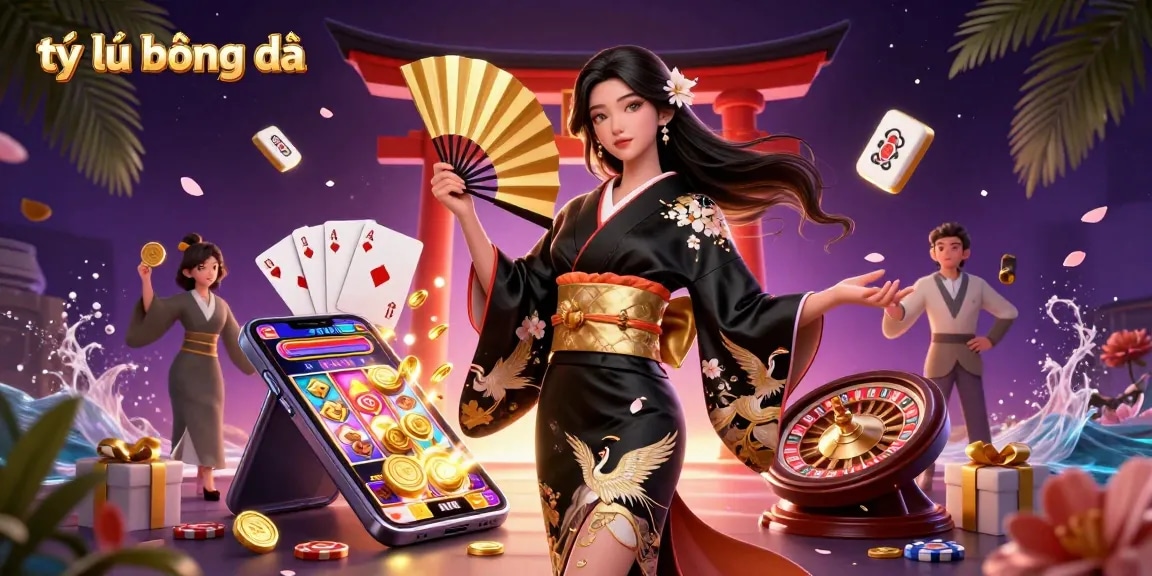Experience tỷ lệ bóng đá with captivating visuals of sports betting and casino games in an immersive environment.