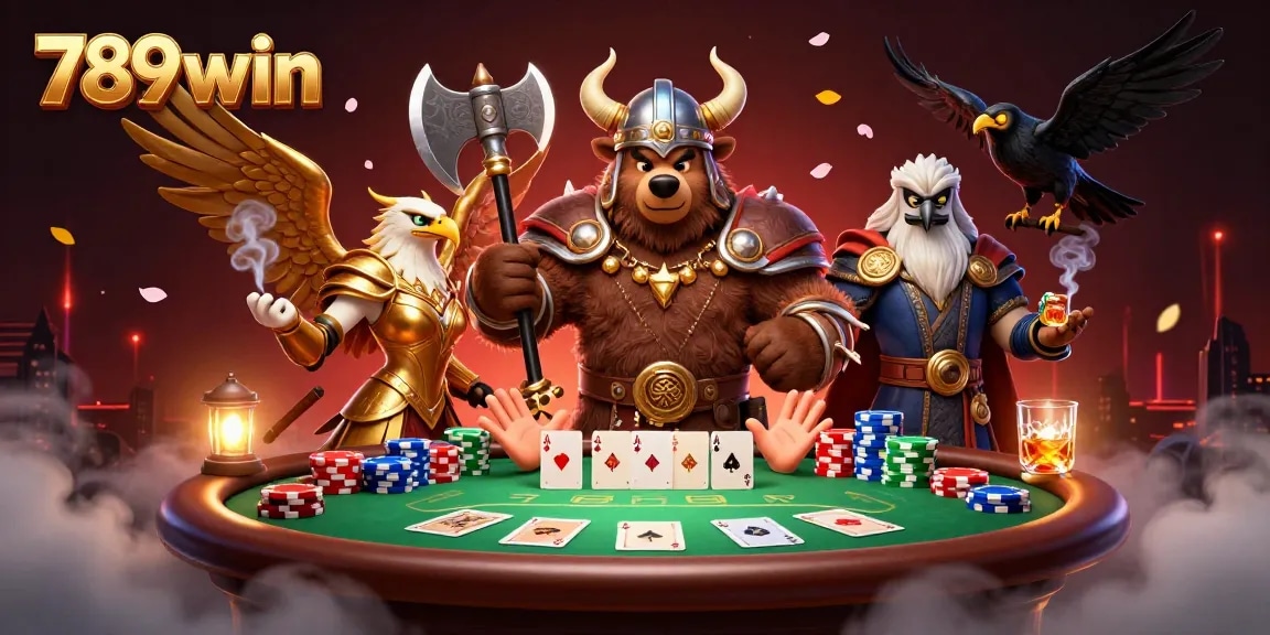 Play poker and win big at 789win with dynamic gaming elements and vibrant characters.