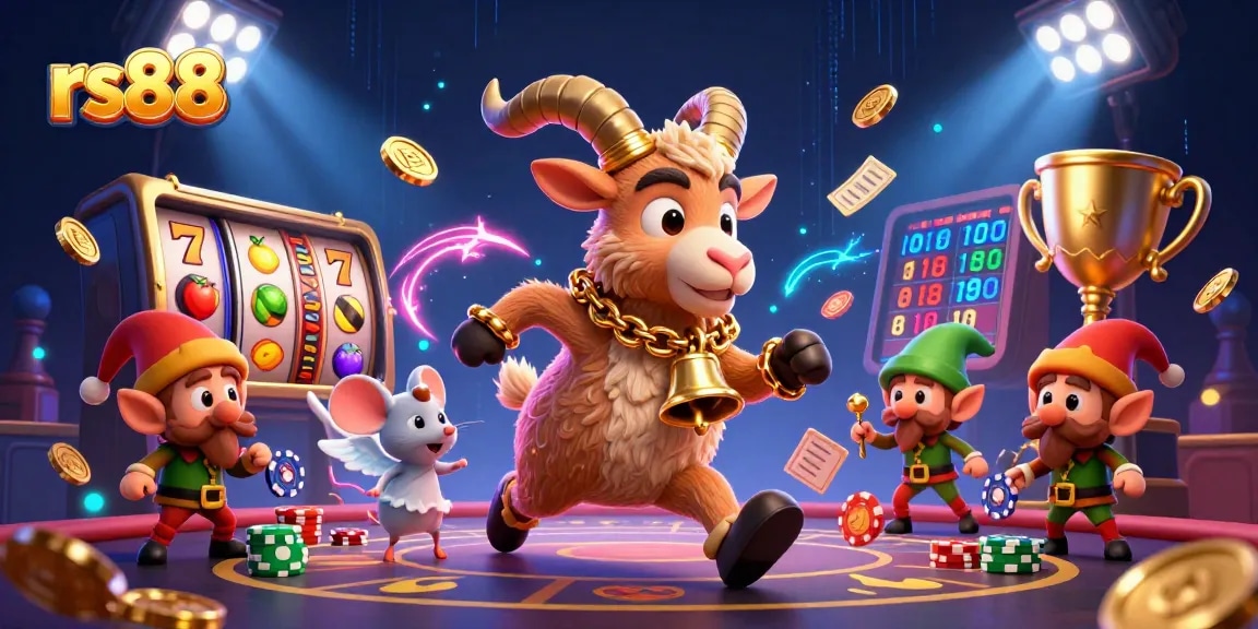 Experience festive mayhem at rs88 casino with Krampus, an angel mouse, and mischievous elves!
