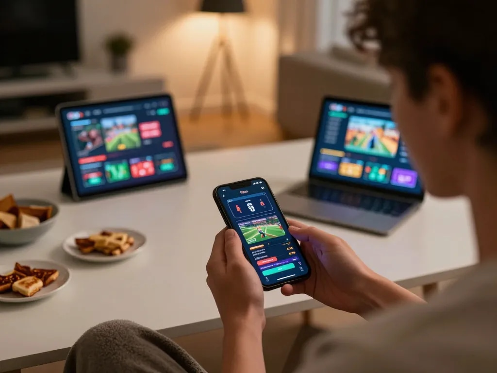 Mobile gaming experience on 88vvgo showing exciting sports betting odds on a smartphone