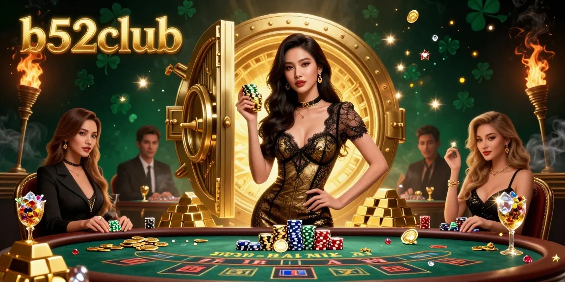 Bets and wins await at b52club, where golden treasures light up a VIP baccarat experience.