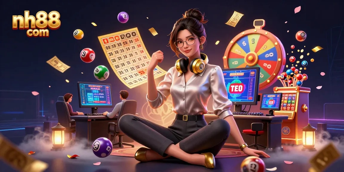 Engage with top games on nh88 com through vibrant casino visuals showcasing dynamic gameplay elements.