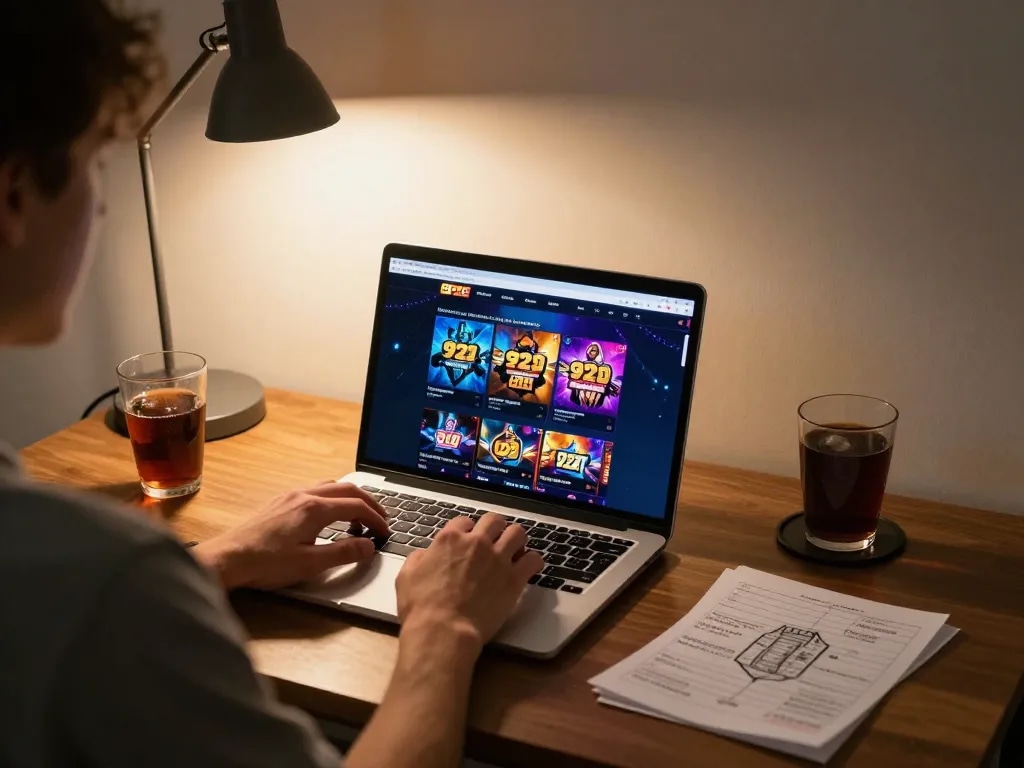Explore dynamic gameplay on the 92slot homepage, featuring colorful online gaming options.