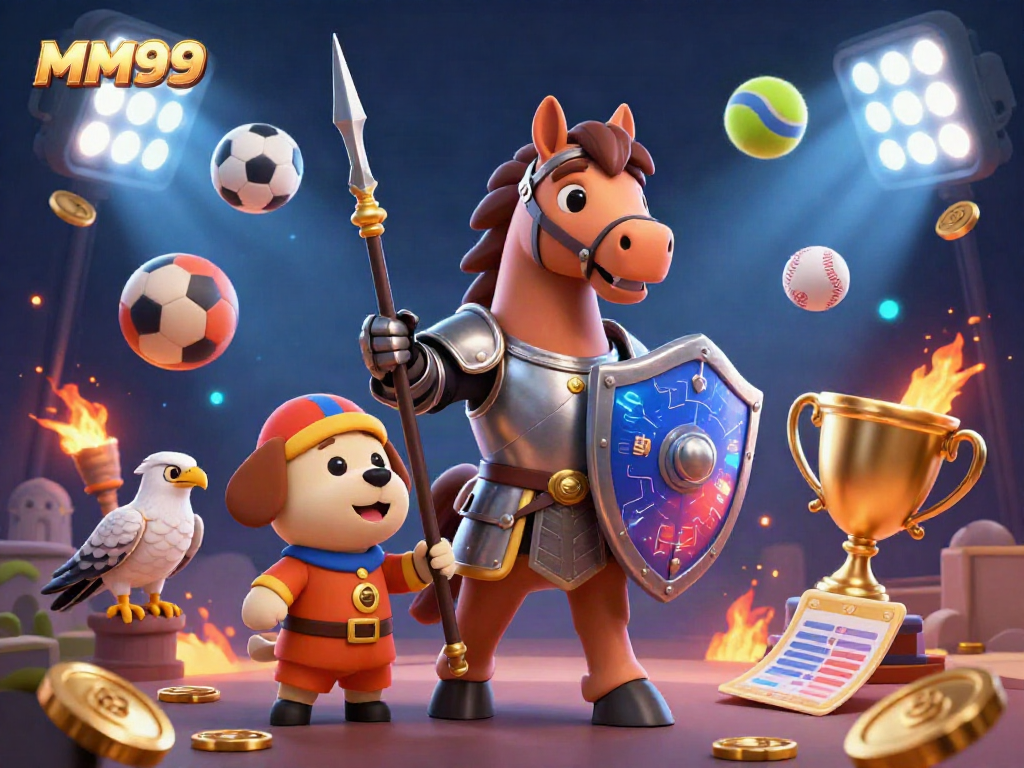 Experience thrilling gameplay at MM99 with dynamic casino elements and exciting sports visuals.