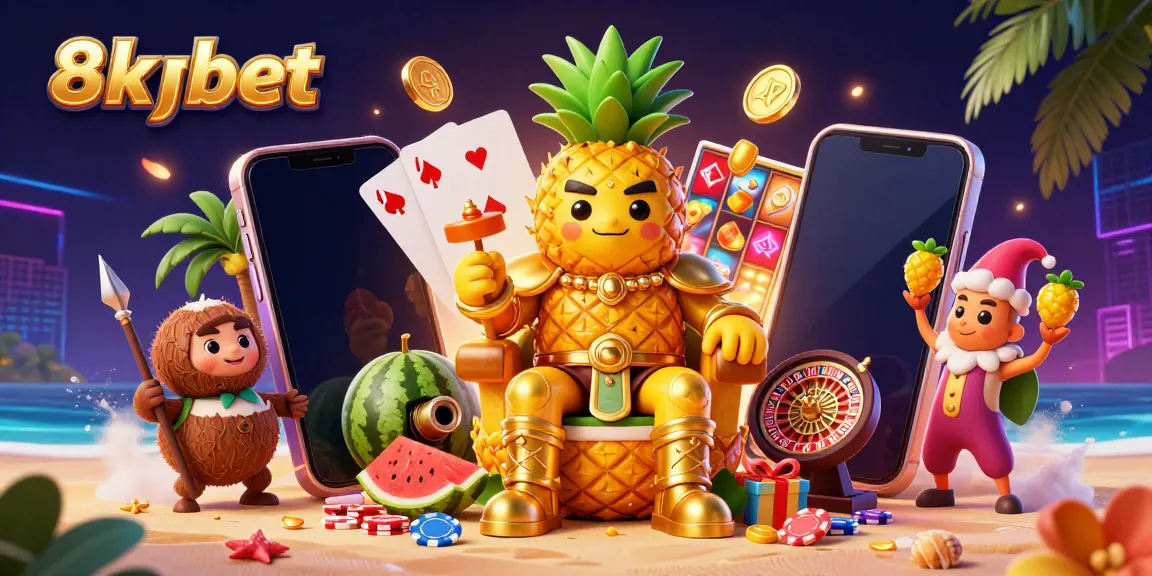 Engage with 8xbet and experience thrilling slots in a vibrant beach casino scene.