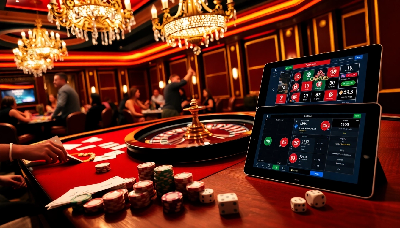 Engaged players strategizing bets at a roulette table, capturing the essence of gambling on https://b52club.forum/.
