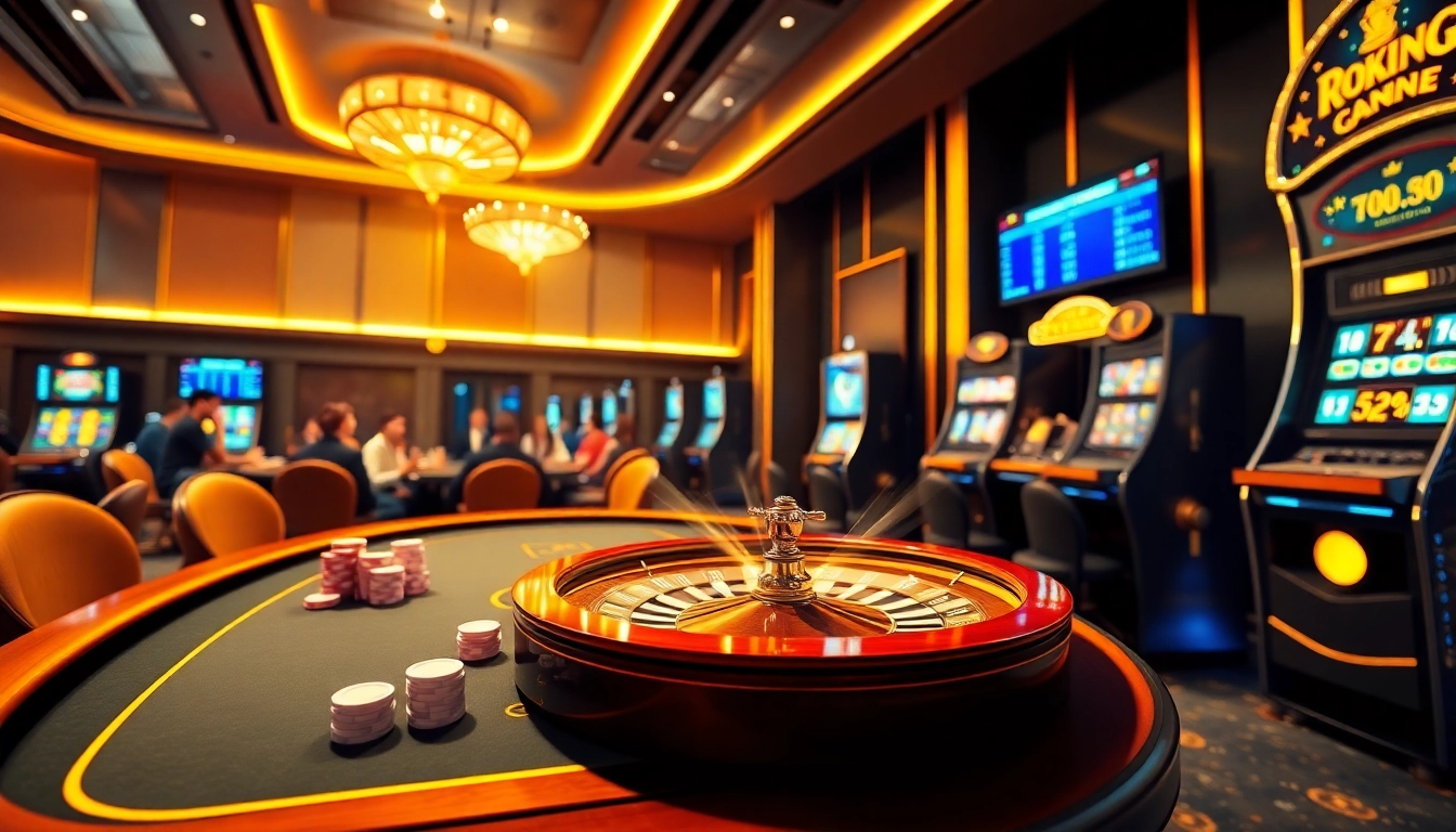 Experience thrilling moments at https://68wing.com with players enjoying poker, roulette, and slot machines.