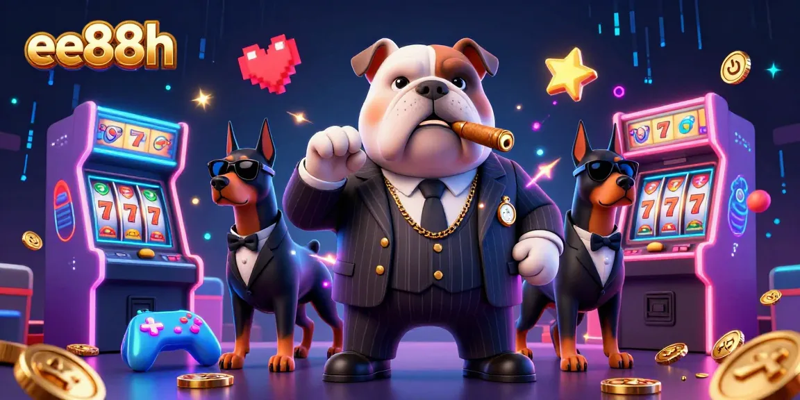 Experience the excitement of ee88h with vibrant casino elements and our charming cartoon characters!