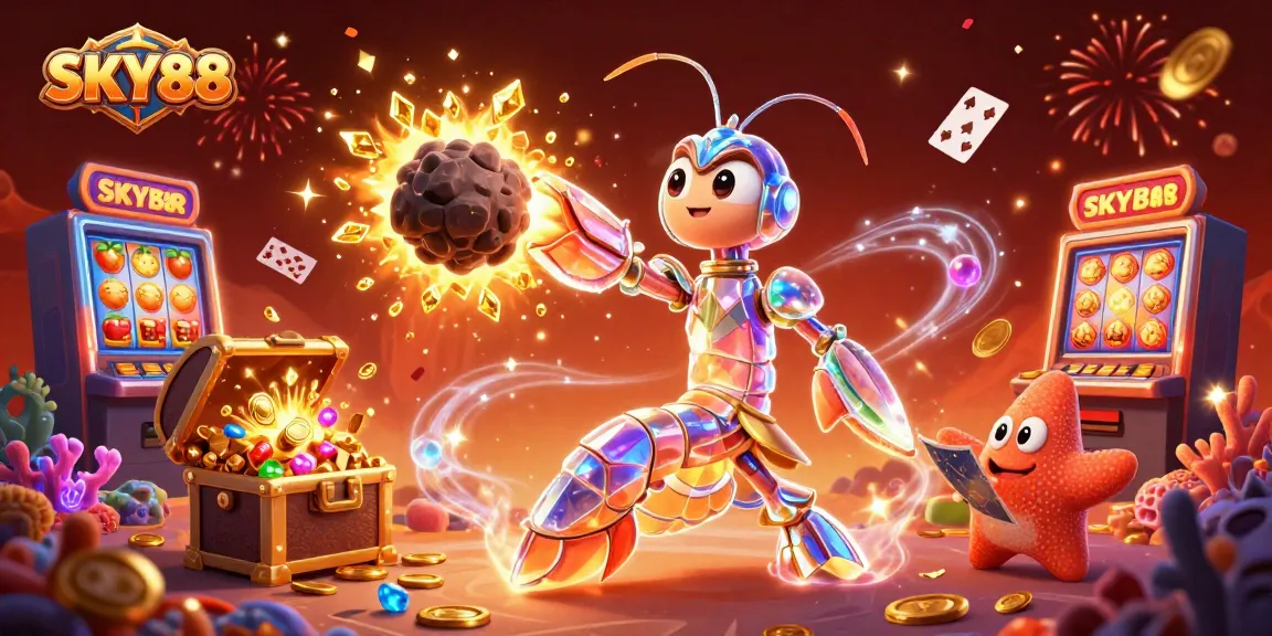 Engage with thrilling SKY88 casino action featuring vibrant games and sparkling treasures.