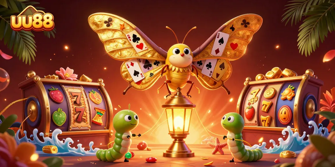 Experience exhilarating gameplay at uu88 with stunning slot reels and energetic casino scenes.